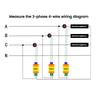 D85-2058 AC40-300V Digital Voltmeter Ammeter Multi-function Single Phase AC Power Frequency Electric Energy Power Factor Monitor