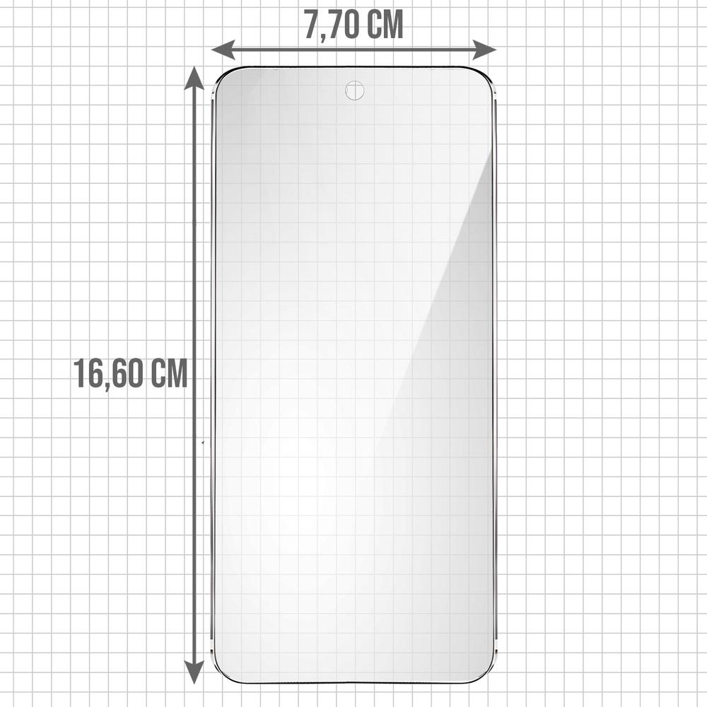 2x Tempered Glass for Xiaomi Redmi 15 5G / 4G, ERBORD 9H Hard Glass, fast