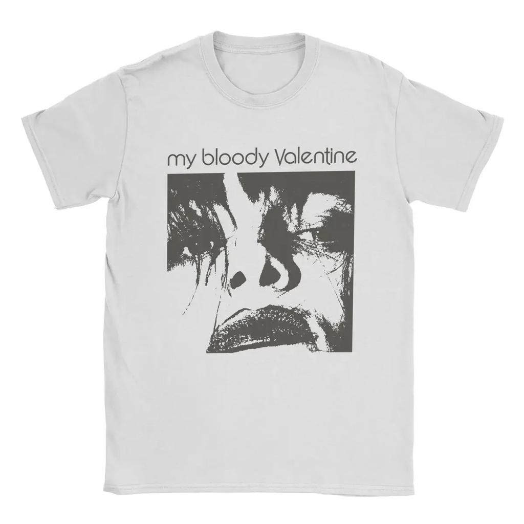 Vintage My Bloody Valentine T-Shirt for Men O Neck 100% Cotton T Shirts Short Sleeve Tees New Arrival Clothes#Color