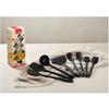 Set ustensiles cuisine - INOXIBAR - Lot 8 silicone - sans BPA - résistant chaleur - lave-vaisselle