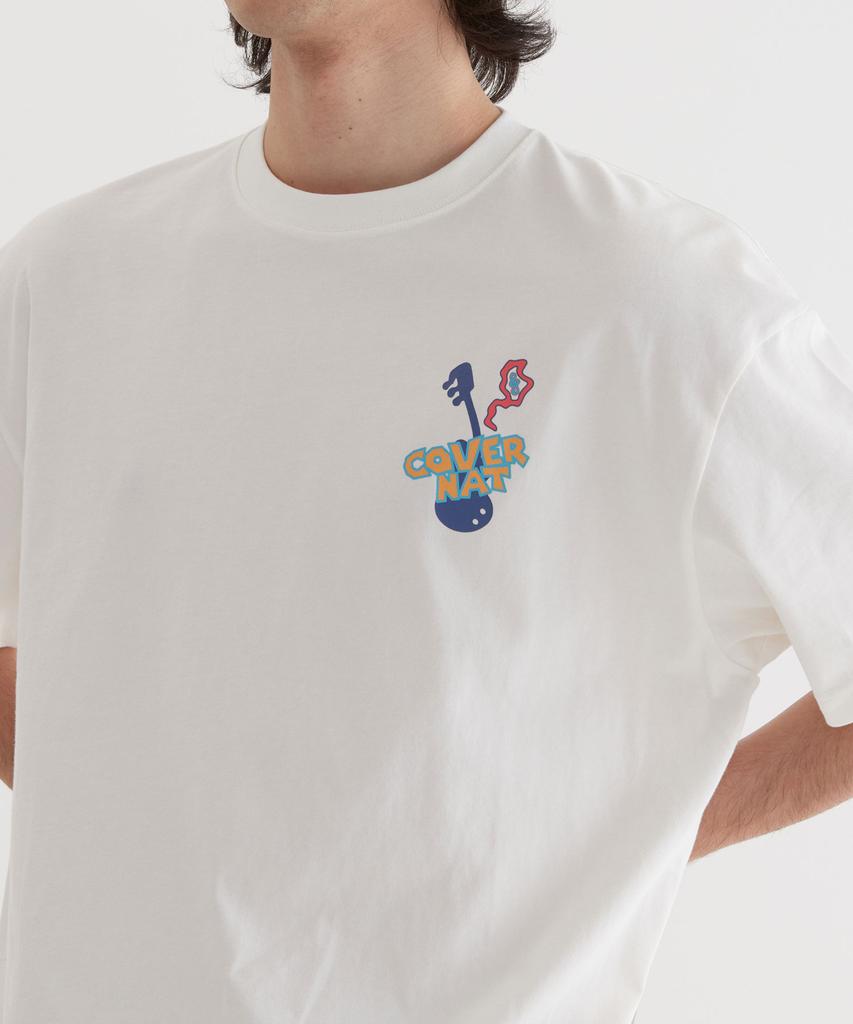 COVERNAT Band Play Graphic T-Shirt White