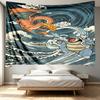 Charizard VS Blastoise Print Tapestry - Portable Wall Decor Cloth, for Home, Dorm, Travel, Bedroom, Living Room - Ideal Birthday Housewarming Gift