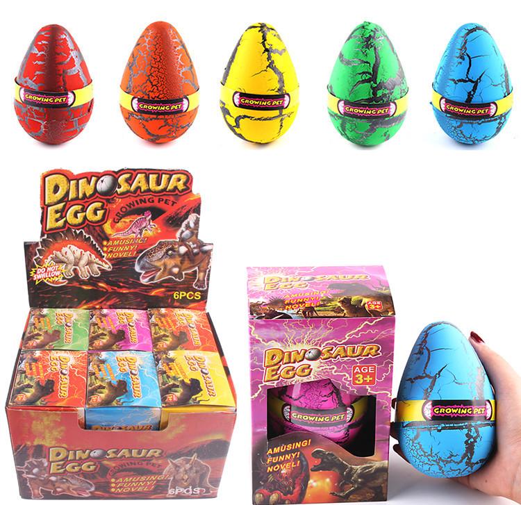 Набор игрушек для вылупления яиц динозавров - Расширяющийся водный сюрприз для детских подарков