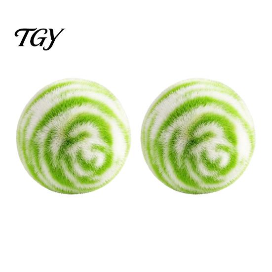 Scrubbing Sponge for Kitchen Non-Scratch Cleaning Scrubber Ball, Gentle Reusable Stain Removal Sponge, Household Dirt Deep Tool Ceramic