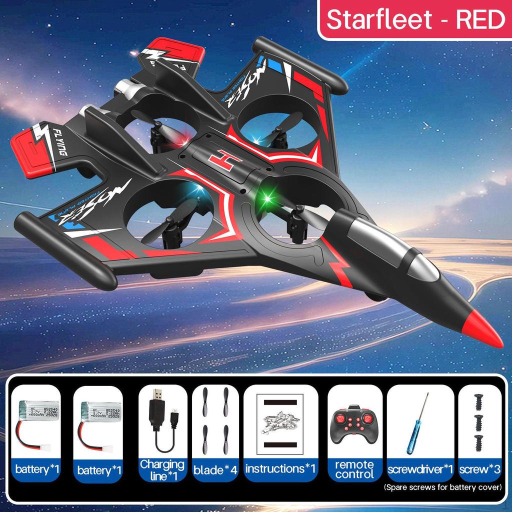 RC Plane Fighter Model Easy To Control Anti Falling 4 Channel Roll Sensing Foam Aircraft Outdoor