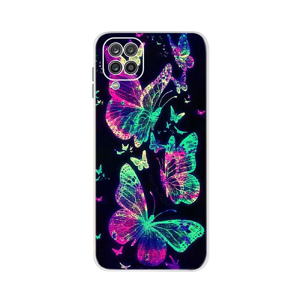 Для Samsung A12 Чехол Мягкая Силиконовая Задняя Крышка ТПУ Fundas Для Телефона Samsung Galaxy A12 Для Samsung A 12 A12 2020 6.5" Чехол