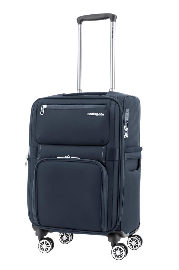 Suitcase Carry Case MOMENTUS Spinner 39L 55cm Expandable Navy [Samsonite] 55/20 2.8kg Carry-on