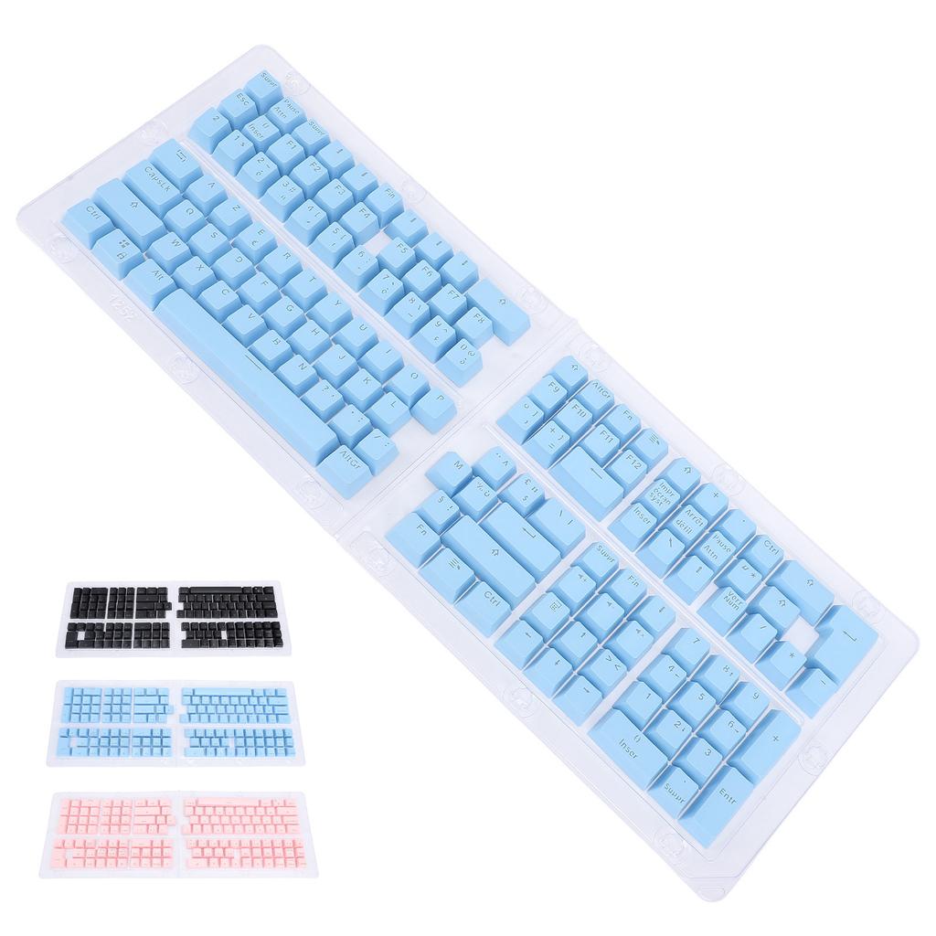 132 Keys French Keyboard Keycaps Minimalist Mechanical Keyboard Keycaps for 61 64 68 84 87 96 98 100
