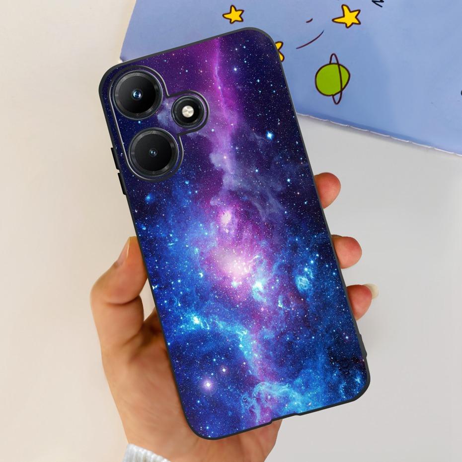 Чехол для телефона Infinix Hot 30i 30 Play NFC Красивый Цветок Бабочка Расписной Мягкий Силиконовый Чехол Для Infinix Hot30 30Play Hot30i
