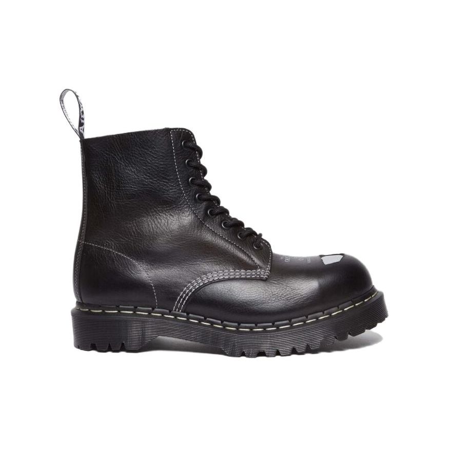 Dr. Martens 1460 Pascal Bex Ботинки со шнуровкой и открытым стальным носком Черные женские кроссовки Overdrive 31502001