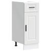 VidaXL Armoire de cuisine Porto blanc bois d'ingénierie 853937