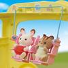 EPOCH Sylvanian Families Playground Bus Toy S-70 ST Mark Certified for Ages 3 and Up Dollhouse Accessory