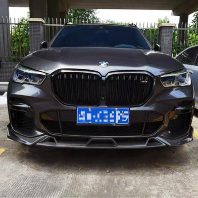 Передний сплиттер BMW X5 G05/F95 из углеродного волокна - Black Warrior Edition