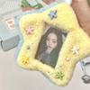 Милый плюшевый держатель для фотокарточек в форме звезды для K-pop фанатов