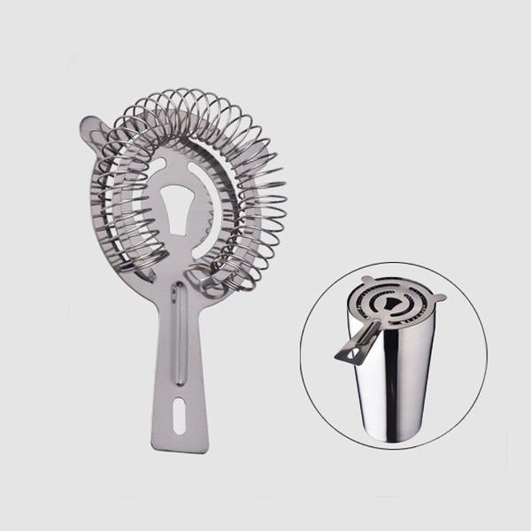 Botique-Bartender Set for Professional Bartenders and Family Bars 4 Piece Set of Boston Cocktail Shaker Bartender Tool