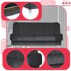 Sofa Sofa Sara Sofa Bed Bonell Bed Family Furniture Black