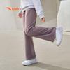Anta Girls' Winter Thermal Lined Flare Sweatpants A62547712