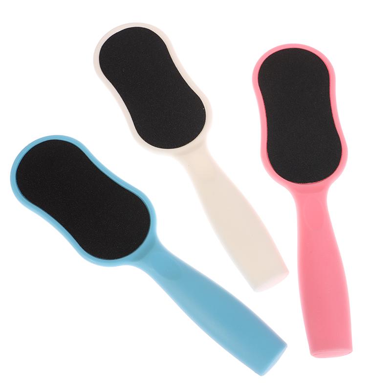 Двусторонняя пилка для педикюра Уход за ногами Крупная наждачная бумага Рашпиль для ног Инструменты для грубого удаления мозолей Огрубевшая кожа Шлифовка кожи