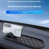 Car Anti-Slip Mat Universal Phone Holder Non-Slip Dashboard Mat with Parking Number Vehicle Dashboard Organizer