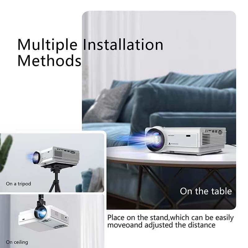 Новый L36P проектор Full HD 1080P 4K Wifi Mini LED портативный проектор 2.4G 5G домашний кинотеатр для смартфона видео домашний офис кемпинг