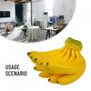 Yellow Artificial Banana Fake Fruit Foam For Film Set Photography Props