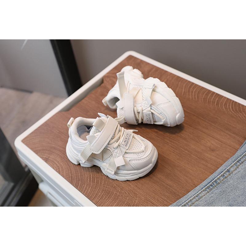Детские туфли Daddy Shoes Весна Новые повседневные сетчатые туфли для мальчиков и девочек Дышащие кроссовки для маленьких мальчиков