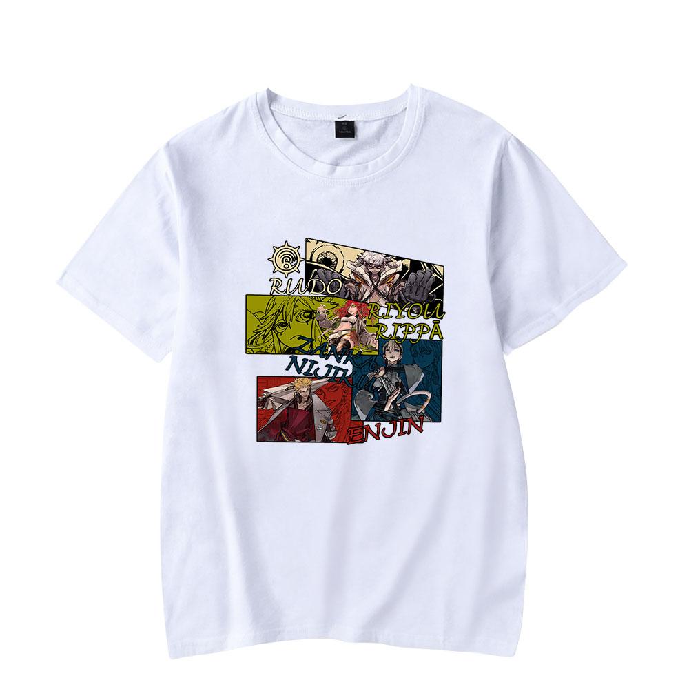 Новые поступления Gachiakuta футболки для мужчин летняя одежда фитнес O-образный вырез мужская футболка для мужчин большие размеры новые мужские футболки топы