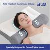 Эргономичная шейная подушка для облегчения боли в шее, подушка с обратной поддержкой свода, улучшенная поза для сна