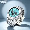 LIGE Luxury Men Watches Quartz Man Watches Waterproof Luminous Watch for Men Date Chronograph Sport Wristwatch Orologio Uomo
