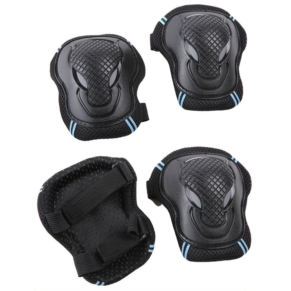 6 шт. комплект защитного снаряжения для скейтбординга наколенники налокотники защита запястья комплект снаряжения для скейтбординга