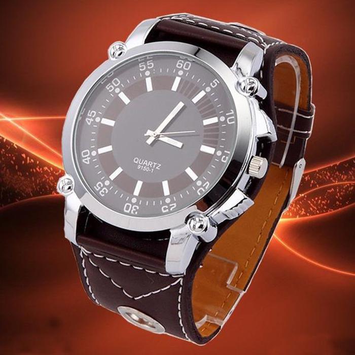 Модные часы с поясом, кварцевые часы, мужские и женские часы