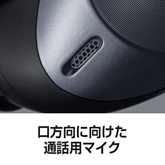 Technics Wireless Earphones Black Bluetooth Noise Canceling IPX4 LDAC Compatible High Resolution Sound Quality Playback Fast Charging Compatible App