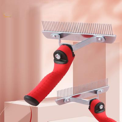 Щетки для ухода за собаками Крупные собаки Длинношерстные грабли для собак Щетка для ухода за домашними животными Стальная расческа для золотистого ретривера Хаски Немецкой овчарки