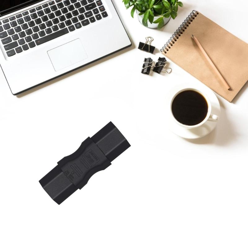 Double Iec320 C13 Power Extension Connector Female To Female C13 To C13 Adapter for Electronics Plug