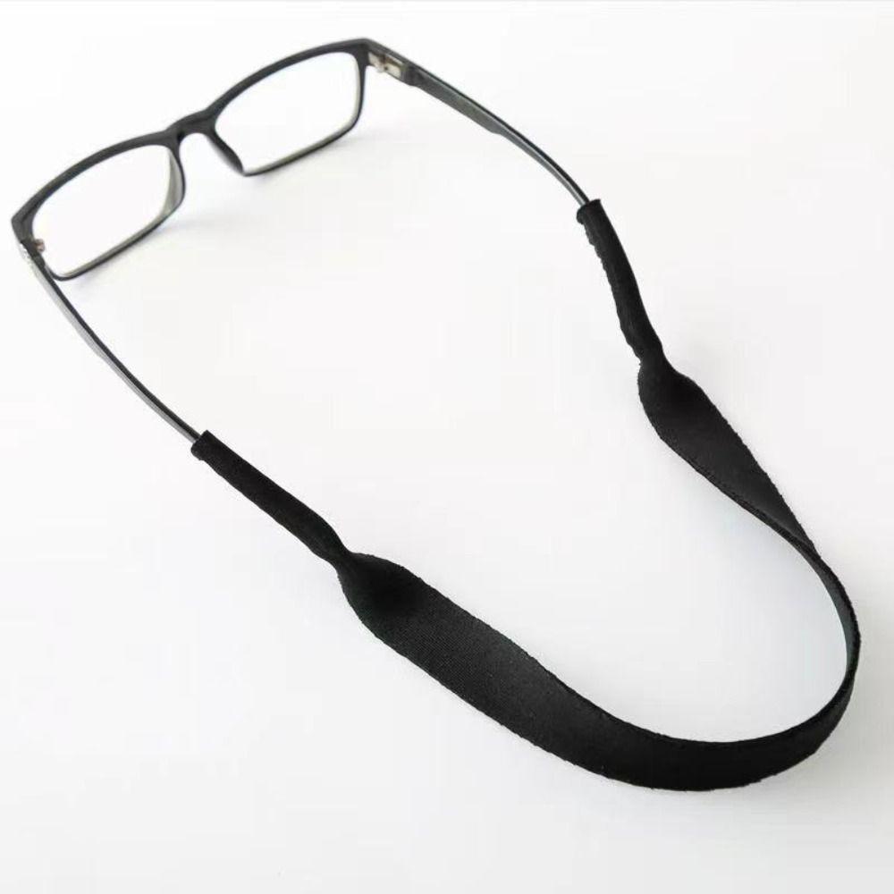 Non Slip Neoprene Glasses Strap Sport Lanyard Cord Spectacles Sunglasses Neck Holder Anti Sunglasses Stretchy Band Strap Belt