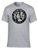 26 Ramones Рок-музыка Металл Правит Серая Футболка -074_Grey- Унисекс Футболка