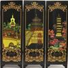 Подарки Традиция Особенность Нескользящий Экран Украшения Антикварная Лакерная Посуда Китайская Роспись Перегородки для Комнат