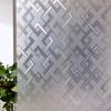 Оконная пленка для защиты конфиденциальности 3D-пленка для стекла без клея, наклейка с ромбовидным узором для стеклянной двери, ванной комнаты, гостиной, офиса