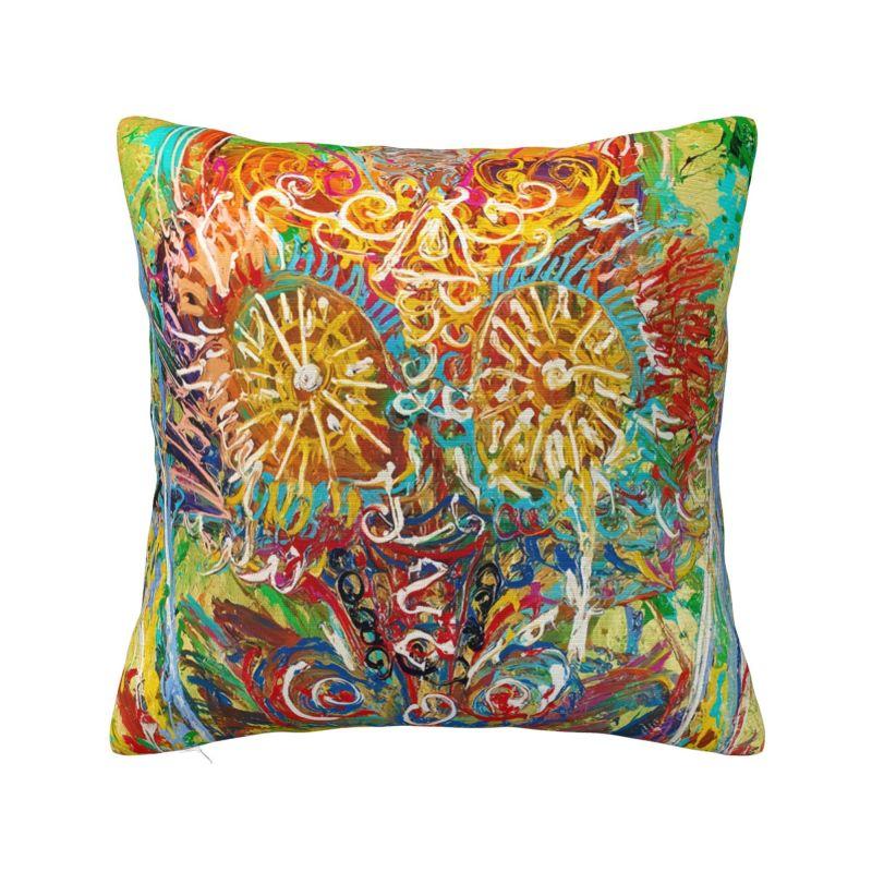 Custom Miwa Komatsu Japanese Printmaker And Artist Pillow Case Home Decoration Modern Cushion Cover Square Pillowcase