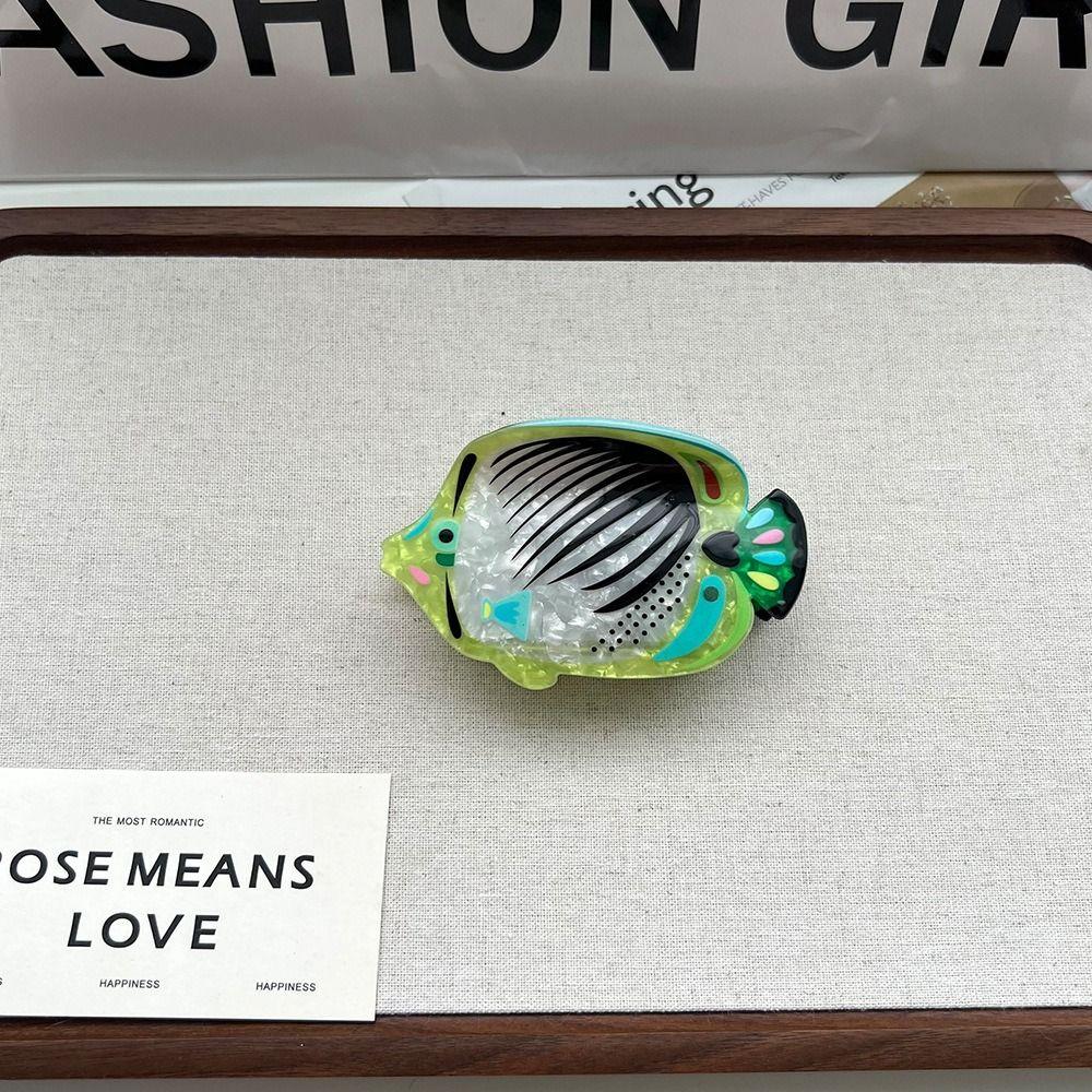 Китовый ацетат животное волос коготь уксусная кислота большая акула заколка креативный морской зверь заколка для волос девушка