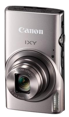 Компактная цифровая камера Canon IXY 650 с 12-кратным оптическим зумом, серебристая, с зумом, совместимая с Wi-Fi, IXY650SL-A