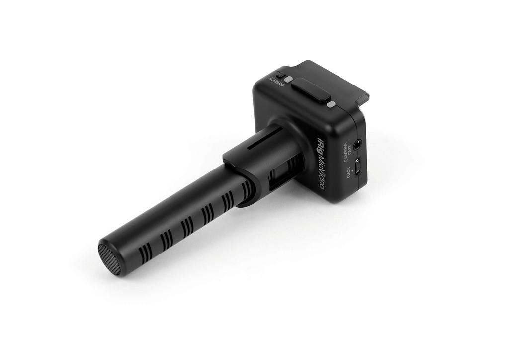 IK Multimedia Shotgun Mic iRig Video Mobile IMV-01