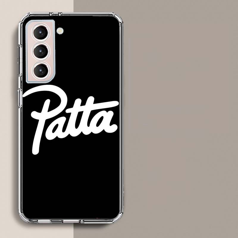Fashion P-pattaS Phone Case For Samsung Galaxy S25 Edge S24 S23 FE S21 S20 S10 Plus S22 S26 Ultra Cover Clear Cases TPU Capa She