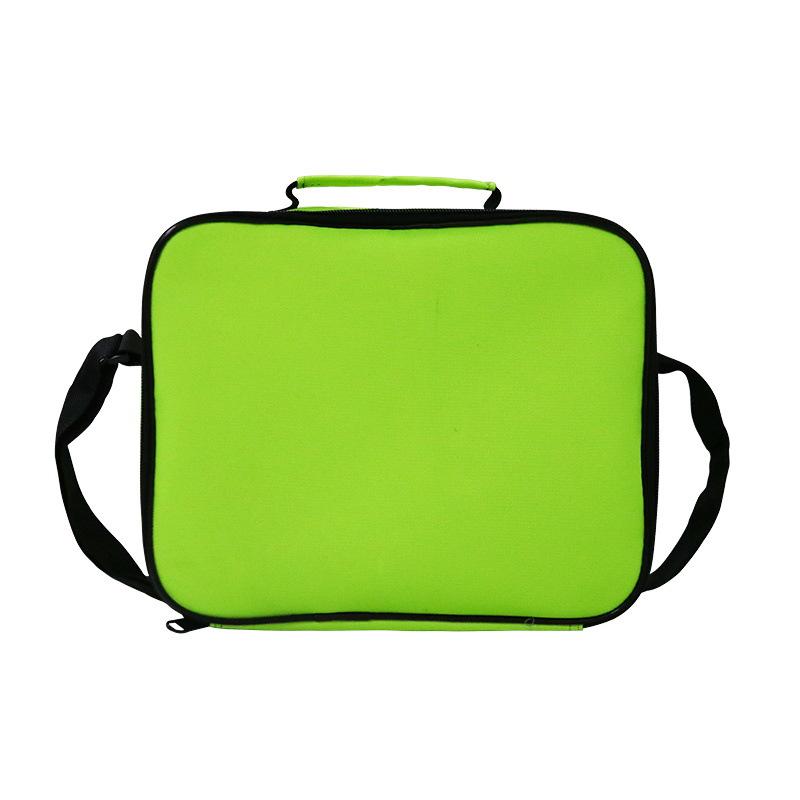 Сумка для ланча, студенческий ланч-бокс, ланч-бокс, один предмет на картинке, сумка с термотрансфером на заказ, термотрансфер.