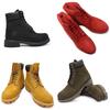 Ботинки Timberland Icon Premium Genuine 10073, мужские, водонепроницаемые, кожаные, 6 дюймов, (Черный нубук), 27.5cm (США 9,5)