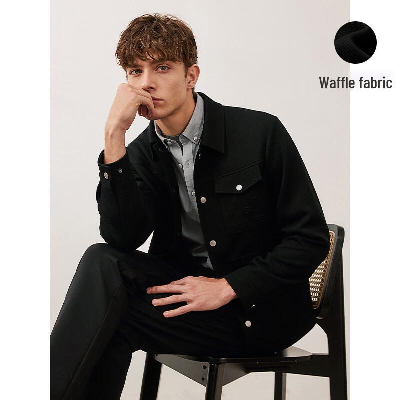 Navigare Men's Simple Casual Short Jacket