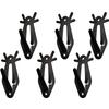 6PCS Mount Hanger, Deer Wall Hooker For Hanging Deer Head, Pronghorn And Other Smaller Animals,
