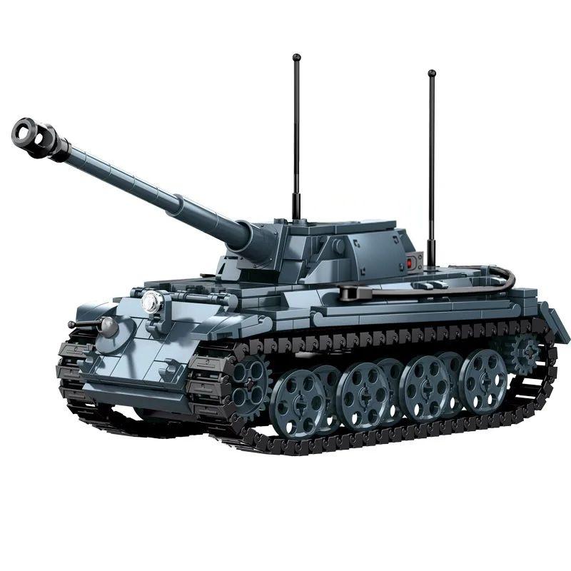 Вторая Мировая Война Армия Военные Солдаты Советский Союз Т-34 Средний Танк Модель Сборка Строительные Блоки Кирпичи Игрушки Подарок
