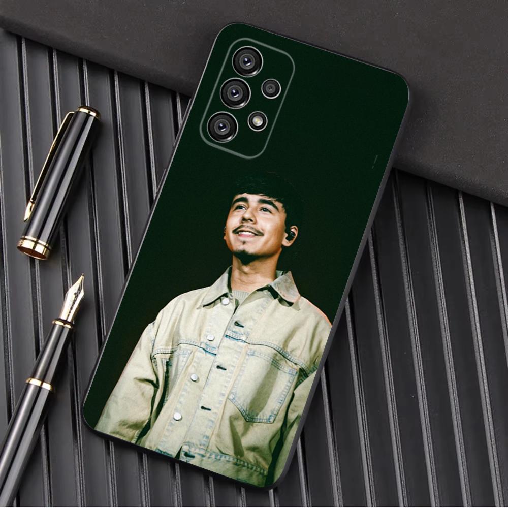 Чехол для телефона I-Ivan C-Cornejo для Samsung Galaxy A13, A21s, A22, A31, A32, A52, A53, A71, A80, A91, Мягкий черный корпус