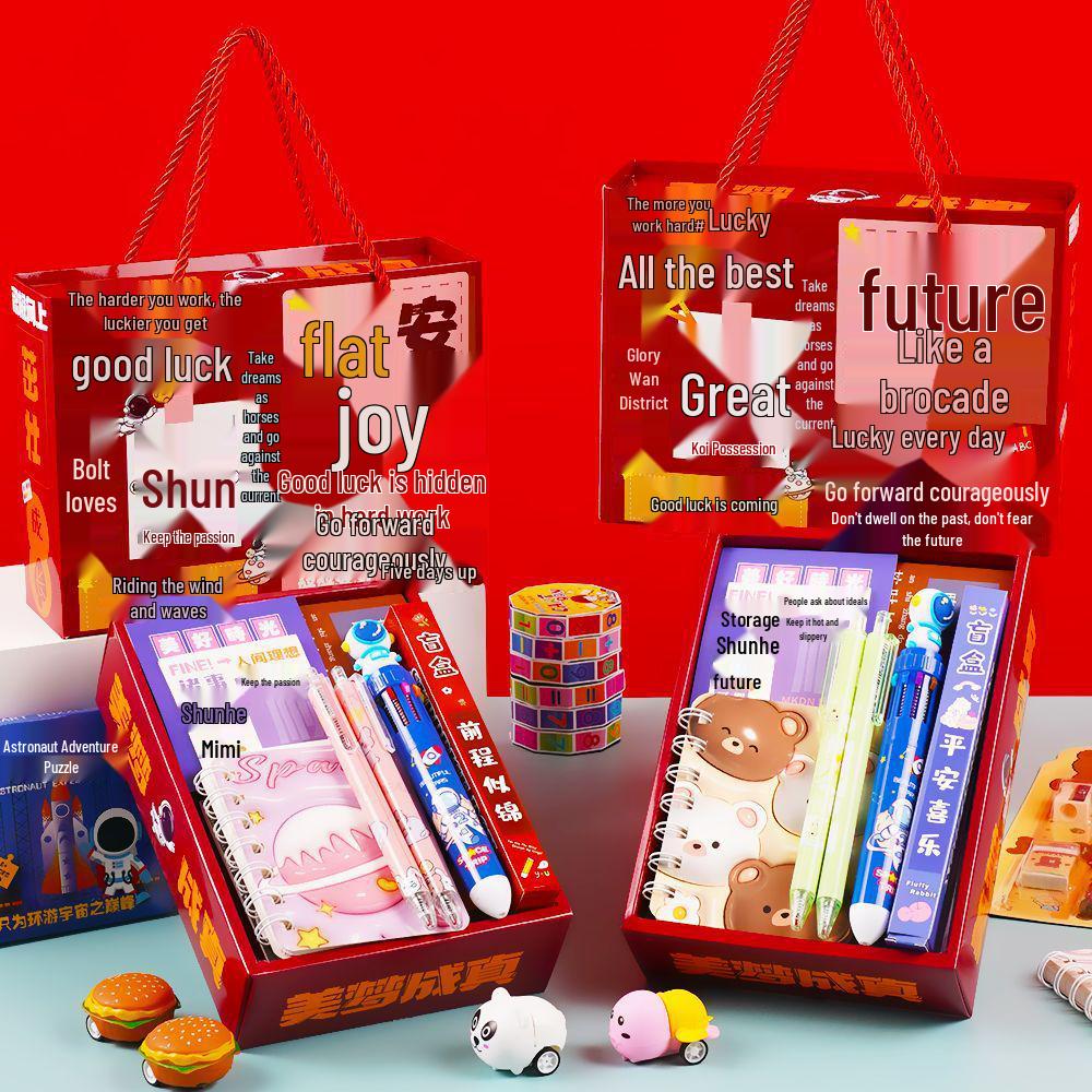 Набор канцелярских принадлежностей «Снова в школу» для детей - Идеально подходит для дней рождений в классе, выпускного из детского сада и в качестве подарков